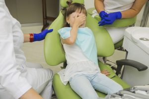 Meu filho chora no dentista