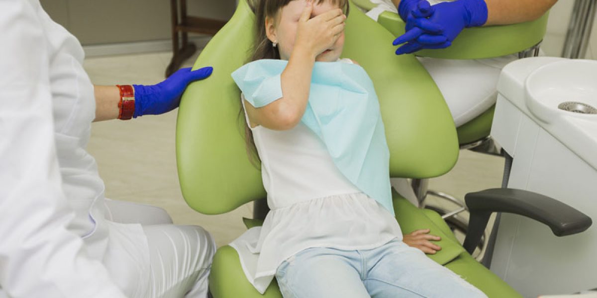 Meu filho chora no dentista